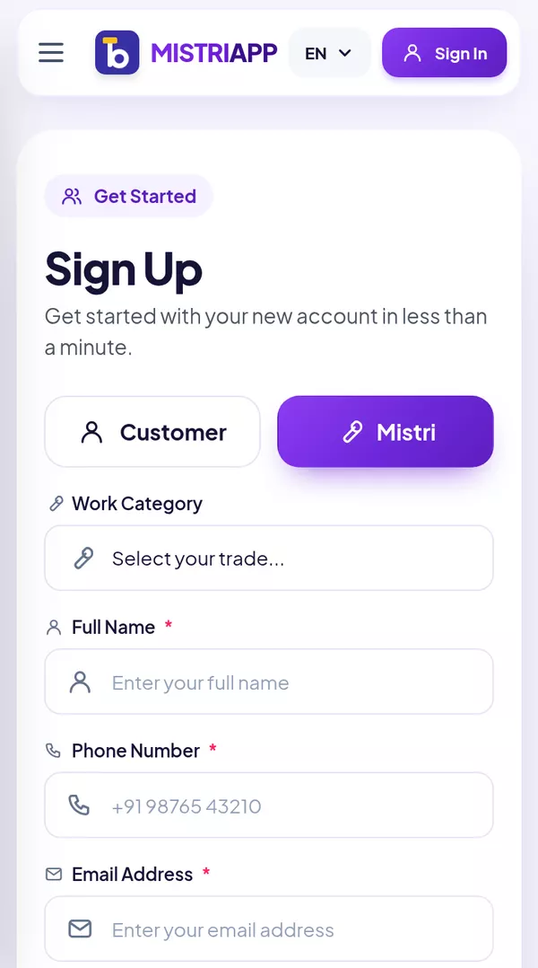 Step 1: Join for free